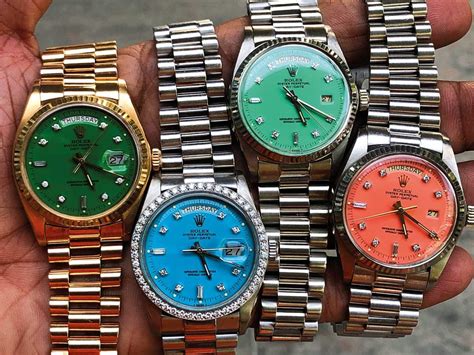 rolex colored watches|rolex face colors.